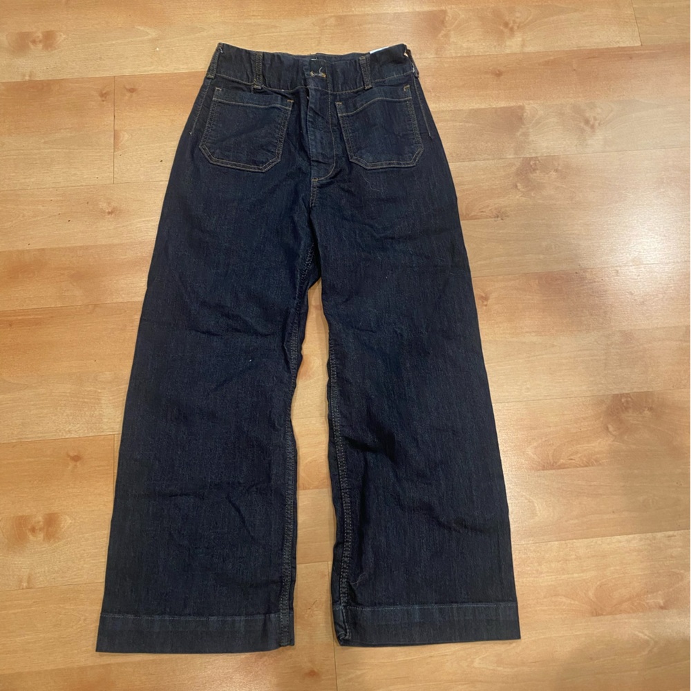 Maeve The Colette Denim Jeans with Contrast Stitching